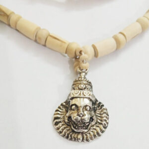 Narasimha Locket With Tulsi Beads Mala Material Tulsi Mala Length 18 Inches Deity Name Narshima Devta